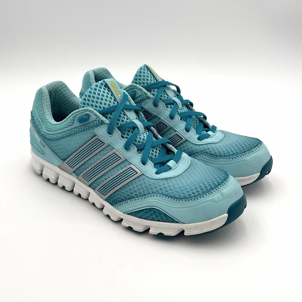 adidas ClimaCool Men's Low Top Lace-Up Breathable Running Sneakers Blue G8552